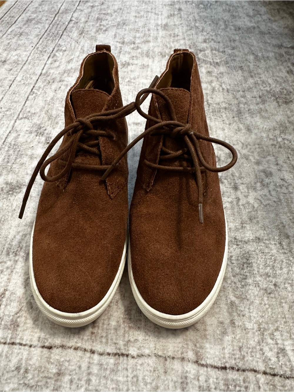 Lucky Brand Women's Brown Suede Chukka Boot/Sneaker